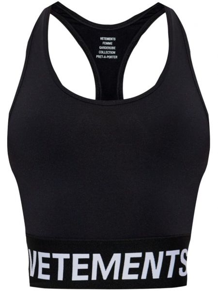 Tanktop Vetements sort