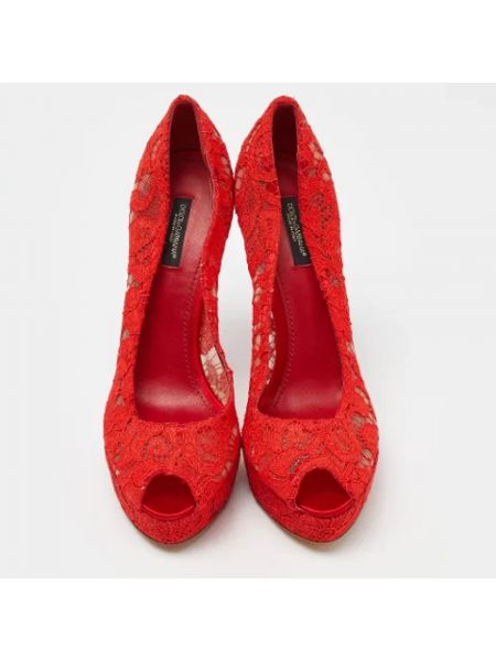 Calzado Dolce & Gabbana Pre-owned rojo
