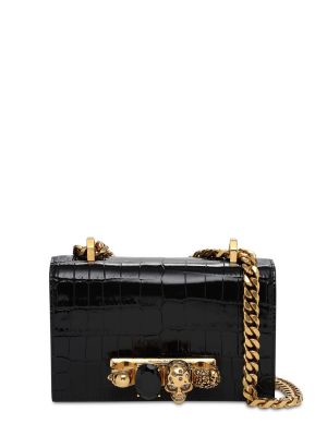 Farget veske Alexander Mcqueen svart