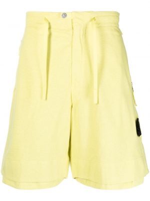 Bomull bermudashorts Stone Island Shadow Project gul