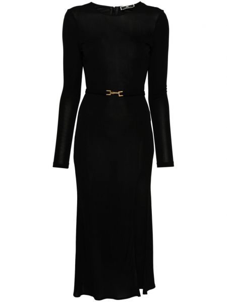 Jersey ruha Elisabetta Franchi fekete