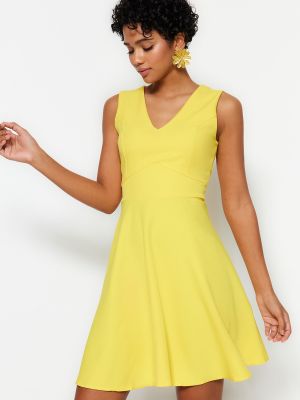 Šaty Trendyol žltá