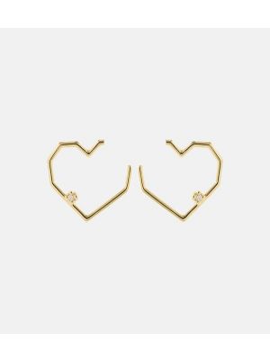 Σκουλαρίκια με μοτίβο καρδιά Aliita