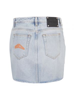 Spódnica jeansowa Heron Preston niebieska
