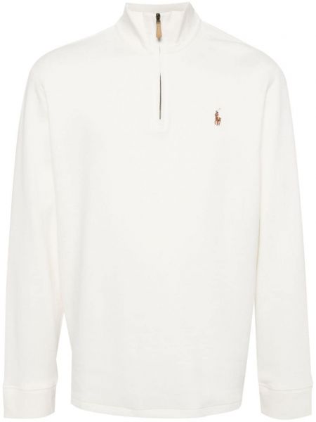 Klassisk kort sweatshirt Polo Ralph Lauren blå