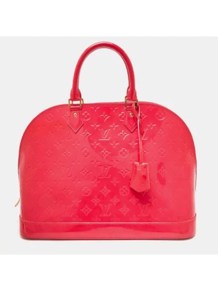 Bolsa de cuero retro Louis Vuitton Vintage rosa