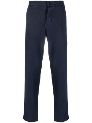 Pantaloni sport din lyocell Kiton albastru