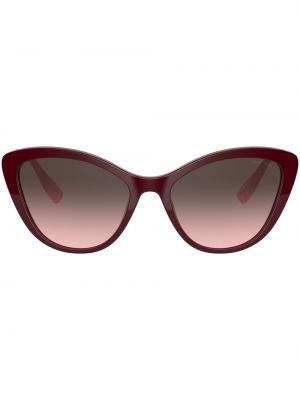 Glasögon Miu Miu Eyewear röd