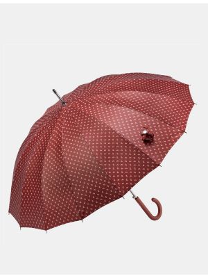 Paraguas con estampado Cacharel rojo