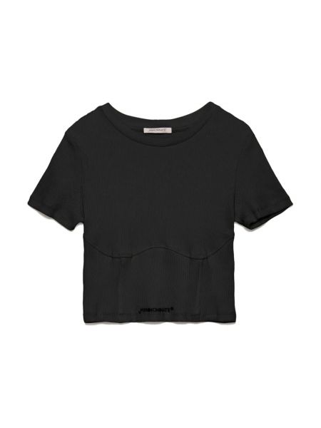 T-shirt aus baumwoll mit print Hinnominate schwarz