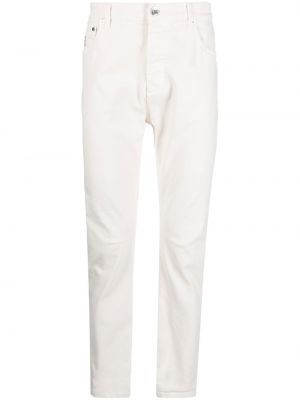 Jeans med normal passform Brunello Cucinelli vit