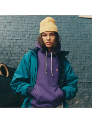 Fleece hoodie aus baumwoll New Balance