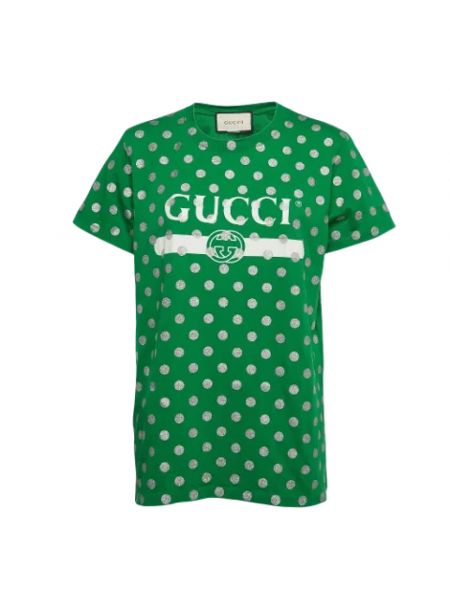 Retro top aus baumwoll Gucci Vintage grün
