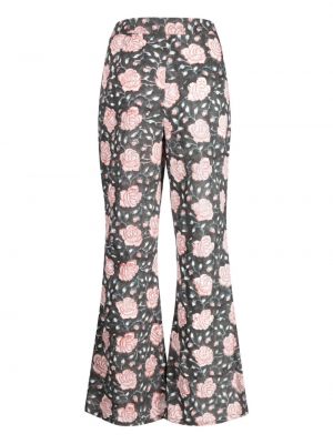 Květinové bavlněné kalhoty s potiskem Batsheva