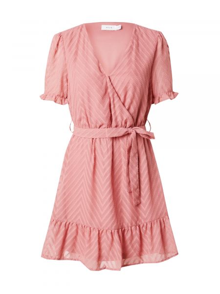 Haljina na naramenice Vila ružičasta