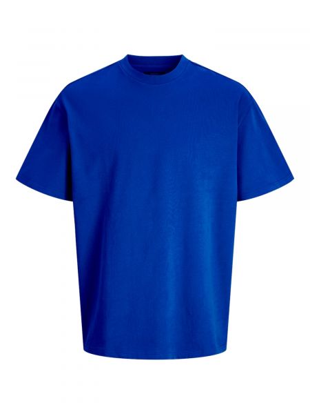 Skaidrus marškinėliai Jack & Jones mėlyna