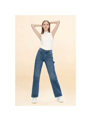 Straight jeans Miss Sixty blau