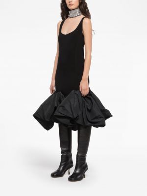 Midi šaty bez rukávů Az Factory černé
