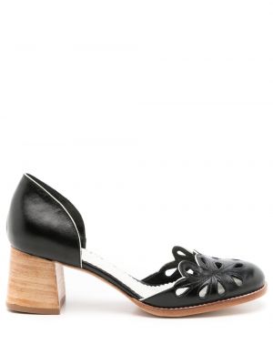 Pantofi cu toc Sarah Chofakian negru