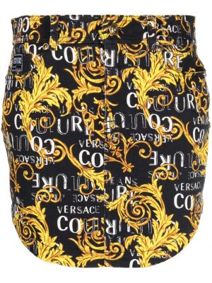 Kort kjol Versace Jeans Couture svart