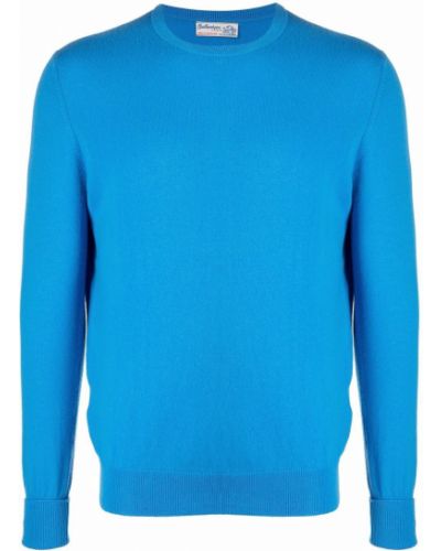 Jersey de punto de tela jersey Ballantyne azul