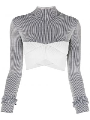 Crop top Dion Lee svart