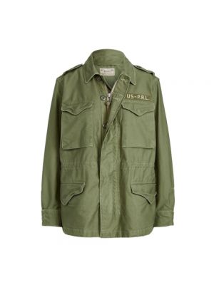 Zielona kurtka bawełniana Polo Ralph Lauren