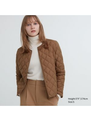 Куртка Uniqlo коричневая