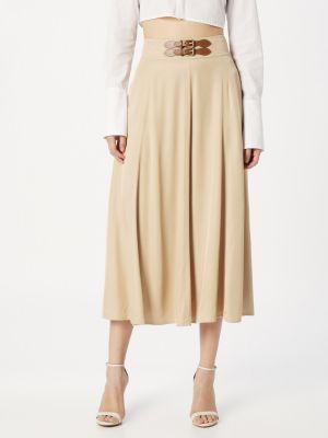 Suknja Lauren Ralph Lauren smeđa