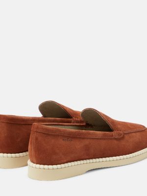 Seemisnahksed loafer-kingad Hogan pruun