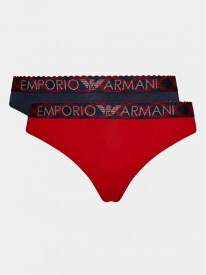 Pantalon culotte Emporio Armani Underwear bleu