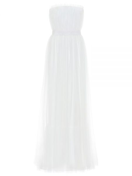 Sukienka tiulowa Max Mara, biały