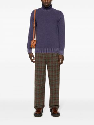 Sweter wełniany Circolo 1901 fioletowy