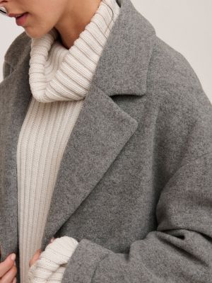 Manteau mi-saison A Lot Less gris