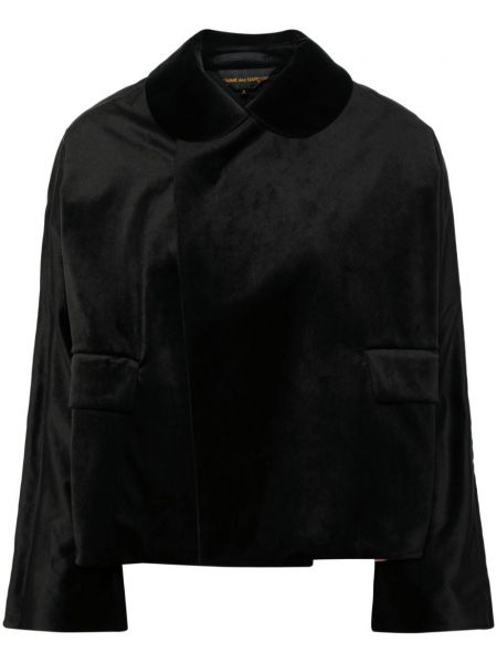 Sametová bunda Comme Des Garçons černá