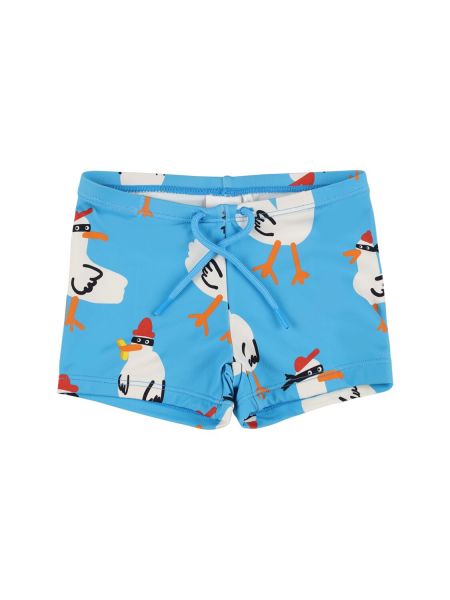 Shorts for gutter Stella Mccartney Kids blå