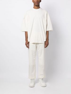 Flisas marškinėliai Songzio balta