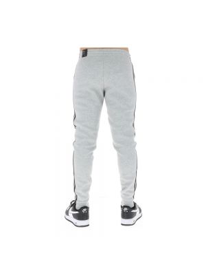 Spodnie sportowe z nadrukiem z kieszeniami Adidas szare