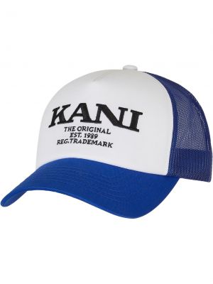 Kepurė su snapeliu Karl Kani mėlyna