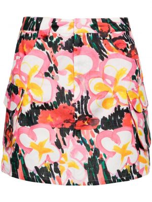 Mini suknja s cvjetnim printom s printom Jnby