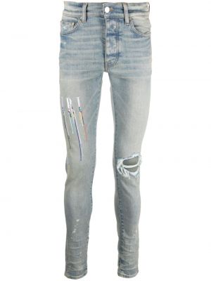 Skinny fit-jeans Amiri blå