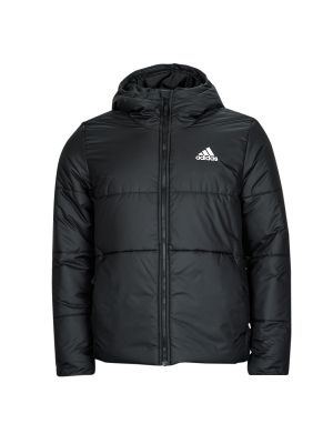 Pernata jakna s kapuljačom Adidas crna