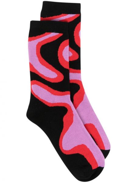 Ponožky s potiskem s abstraktním vzorem A Better Mistake