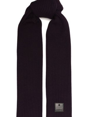 Шерстяной шарф Givenchy фиолетовый
