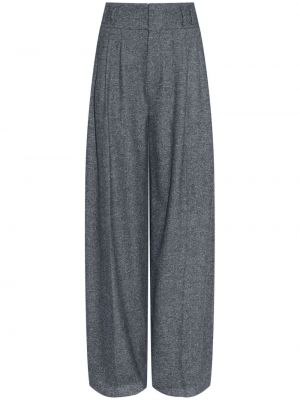 Vlněné kalhoty Altuzarra šedé