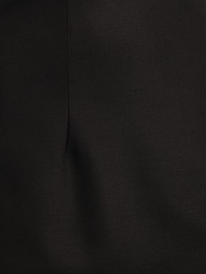 Spódnica midi wełniana Alessandro Vigilante czarna