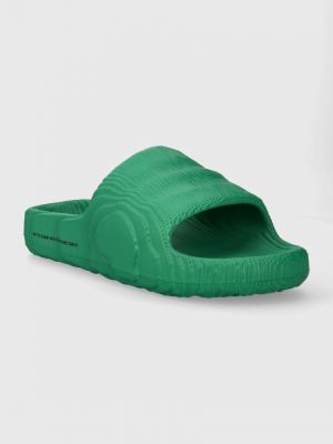 Pantofle Adidas Originals zelené