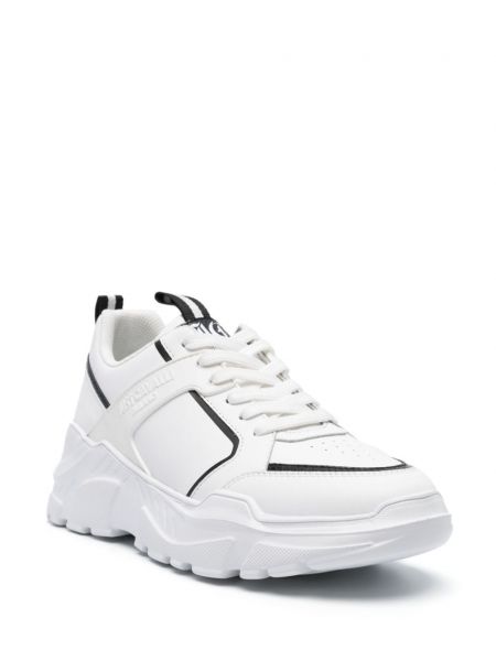 Sneakersy chunky Just Cavalli białe