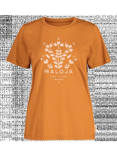 Αθλητική μπλούζα Maloja πορτοκαλί