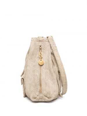 Kožený batoh Versace Pre-owned